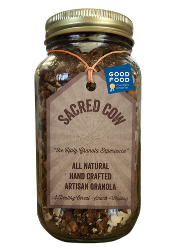 11 oz Mason Jar Sacred Cow Granola-Original