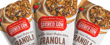 OUR BEST SELLER! ORIGINAL FLAVOR • VALUE 3-pack of Large Pouches (10 oz) Sacred Cow Granola