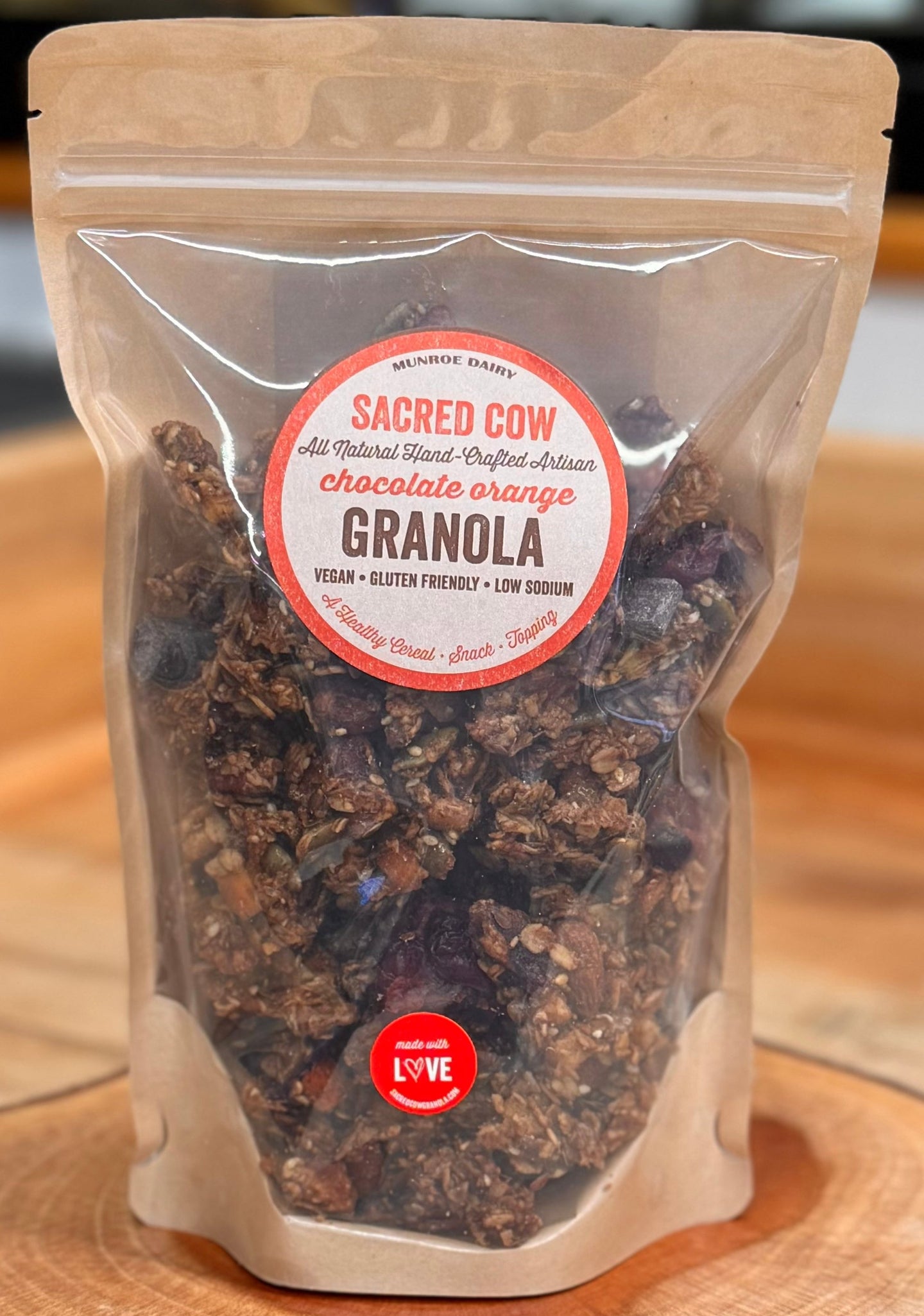 NEW!! Chocolate Orange Granola Pouch