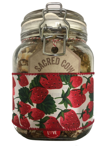 Valentine's Day Gift Jar Sacred Cow Granola