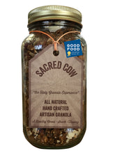 11 oz Mason Jar Sacred Cow Granola-Original or Pumpkin Spice